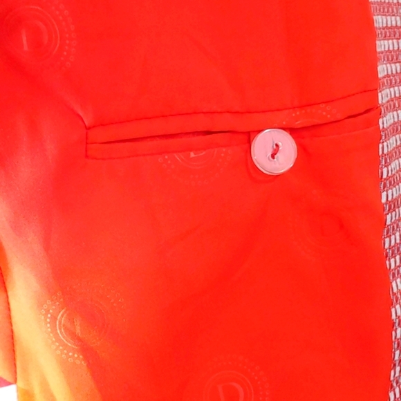 Doncaster Red Glitter Office Siren Tweed Jacket ..size 8 - Picture 9 of 11